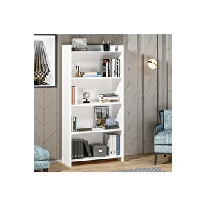 Amydh Ki̇taplik (60 Cm) Beyaz Beyaz