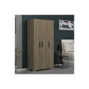 Edi̇tdh 90 Cm Gardirop Cevi̇z Ceviz