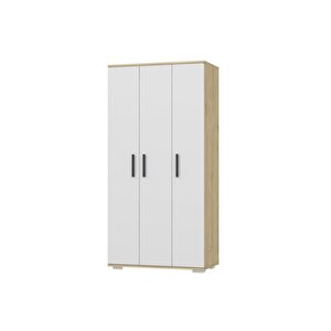 Edi̇tdh 90 Cm Gardirop Safi̇rmeşe Beyaz