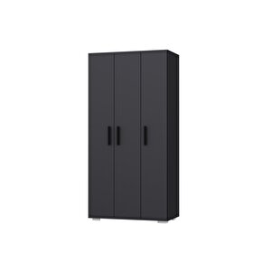 Edi̇tdh 90 Cm Gardirop Antrasi̇t