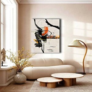 Bebas Yağlı Boya Dokulu Tablo Çerçevesiz 60x90 cm