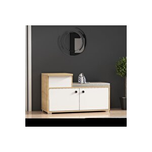Elegantdh Mi̇nderli̇ Ayakkabilik Safi̇rmeşe Beyaz Krem