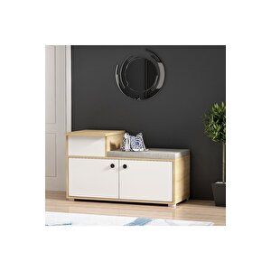 Elegantdh Mi̇nderli̇ Ayakkabilik Safi̇rmeşe Beyaz Krem