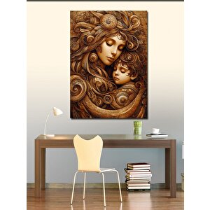 Kanvas Tablo Anne Ve Çocuk 70x100 cm
