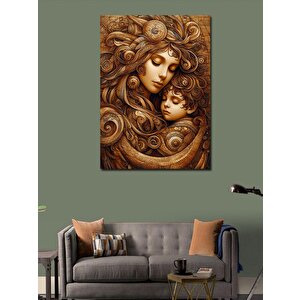 Kanvas Tablo Anne Ve Çocuk 70x100 cm