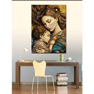 Kanvas Tablo Anne Ve Çocuk 70x100 cm