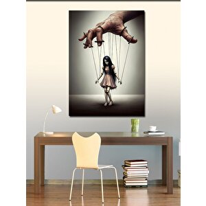 Kanvas Tablo Kukla Kız 70x100 cm