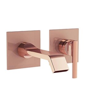 Yeni Suit Ankastre Lavabo Bat. (s.üstü) Soft Bakır A4278229 Lavabo Bataryası Sıva Üstü