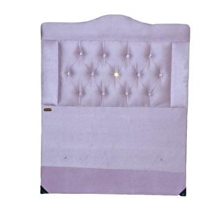 Başlık 14245 Tek Kişilik 90 Lık Tay Tüy Pembe Renk Kapitone Başlık