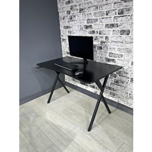 Heygaming Profesyonel Oyuncu Masası Siyah Bilgisayar Çalışma Masası 120 Cm