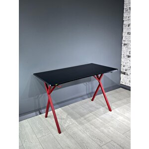 Heygaming Profesyonel Oyuncu Masası Siyah Kırmızı Bilgisayar Çalışma Masası 120 Cm