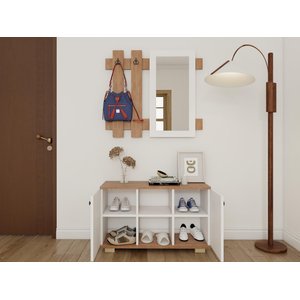 Sarissa Ayakkanbı Dolabı/askılık/antre Dolap-m.k.-byz