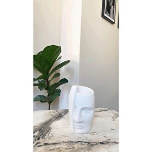 Tek Yüz Minimal Dekoratif Vazo Pinterest  Og-18