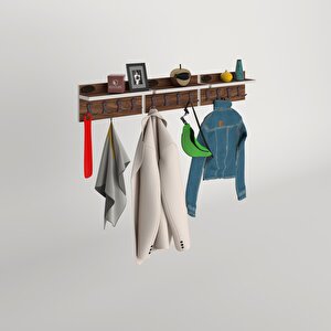Elbise Askılığı Karayemiş3 Cvz 26*114*12 Vestiyer Portmanto Askı Askılık 12 Adet Askı