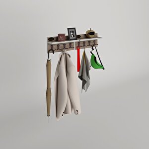 Elbise Askılığı Karayemiş2 Crd 26*076*12 Vestiyer Portmanto Askı Askılık 8 Adet Askı