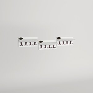 Kenzlife Elbise Askılığı Karayemiş3 Byz 26*114*12 Vestiyer Portmanto Askı Askılık 12 Adet Askı