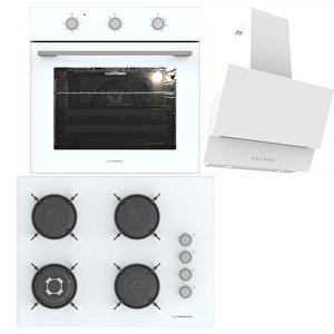 Ankastre Set (bo O6435c W + Bh P7194c W + Argemon Ww60)