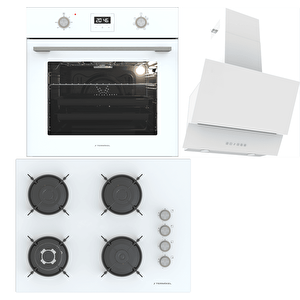 Ankastre Set (bo O64d5c W + Bh P7194c W + Argemon Ww60)