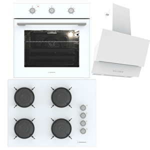 Ankastre Set (bo O6435c W + Bh P7144c W + Argemon Ww60)