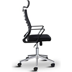 Rigel Başlıklı 55300 Metal Ayaklı Çalışma Koltuğu Ofis Sandalyesi