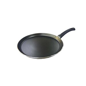 Teflon Krep Tavası 26 Cm Petek Desenli 2 Mm