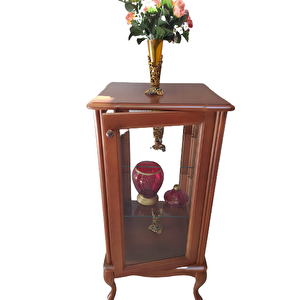 Gümüşlük 18479 St Kare Model 98 Parlak Ceviz Kayın Lükens Aslan Ayak 2raf El Yapı