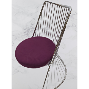 Sandalye 14154 Tel Metal Nikelaj Sepet Ayak 4ad Baby Face Kumaş Döşeme El Yapım