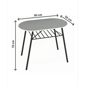 Mutfak Masası Oval Tabure Takımı Masa Sandalye Takımı Çam 1473