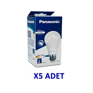 10,5w (75w) Dim Led Ampul 6500k- Beyaz 5 Adet Işığı Kısılabilen Lamba