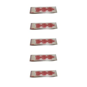 Çatal Kaşık Bıçak Poşeti - Afiyet Olsun Yazılı Baskılı - Şeffaf - 1 Kg. Lık 5 Paket