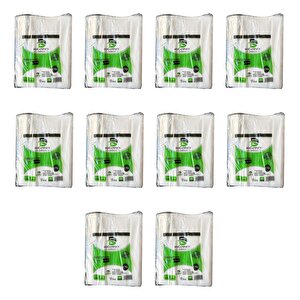 Doğanpack Şeffaf Naylon 3 Lük 25x42 Cm. Bakkaliye Poşeti Torbası - 10 Kg. -ort.1400 Adet - 10 Paket