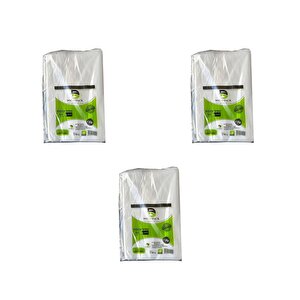 Doğanpack Şeffaf Naylon 5 Lik 30x52 Cm. Bakkaliye Poşeti Torbası - 3 Kg. - Ort. 265 Adet - 3 Paket