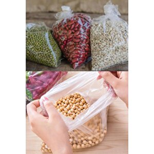 Doğanpack Şeffaf Naylon 3 Lük 25x42 Cm. Bakkaliye Poşeti Torbası - 5 Kg. - Ort. 700 Adet - 5 Paket