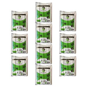 Doğanpack Şeffaf Naylon 1 Lik 20x30 Cm. Bakkaliye Poşeti Torbası - 10 Kg. - 10 Paket