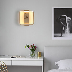 Sconce Led Duvar Aplik 30*30cm 22watt Gold