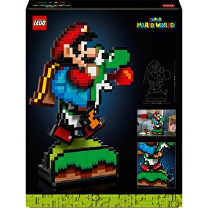 Super Mario World: Mario Ve Yoshi 71438 - Yetişkinler Için Sergilenebilir Koleksiyonluk Yapım Seti (1215 Parça)