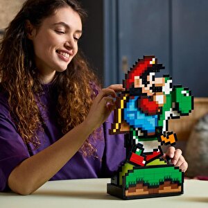 Super Mario World: Mario Ve Yoshi 71438 - Yetişkinler Için Sergilenebilir Koleksiyonluk Yapım Seti (1215 Parça)