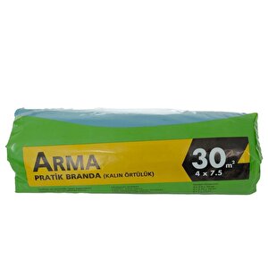 Arma Naylon Tadilat Boya Koruyucu Örtü Poşet Folyo - 30 M2 - 3 Paket