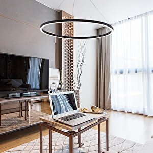 Slim Ring Deco Sarkıt Lamba Ø100cm 58 Watt