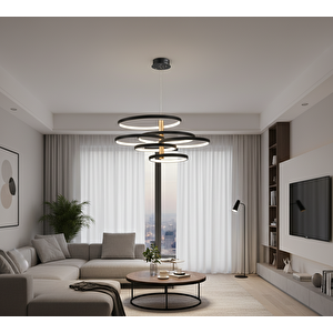 Sphere Sarkıt Lamba 75*40 Cm 108 Watt