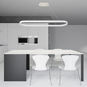 Sarkıt Led Avize Double Light 120x30cm 108 Watt