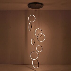 Shackles Yüksek Tavan Led Avize Ø20*4-ø25*4 Cm 103 Watt