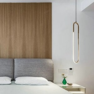 Freya Sarkıt Led Avize 80*16cm 41 Watt