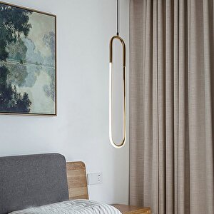 Freya Sarkıt Led Avize 80*16cm 41 Watt