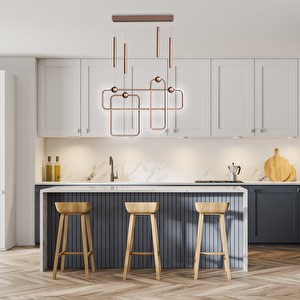 Diamond Elite Sarkıt Led Avize 80*50cm 61 Watt