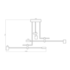 Polyp Luxury Led Avize 90 Cm 30 Watt