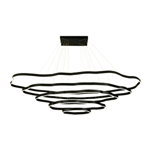 Yüksek Tavan Led Avize Sarkıt Everest 220*100cm Dimmer Ve Kumandalı