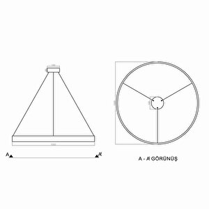 Ultra Slim Ring 100 Cm 58 Watt
