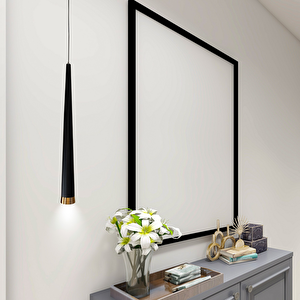 Bed Side Sarkıt Led Avize Conical Max. 1*52 Cm