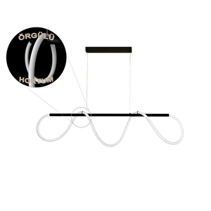 Gentle Sarkıt Led Avize Örgülü 120 Cm 54 Watt
